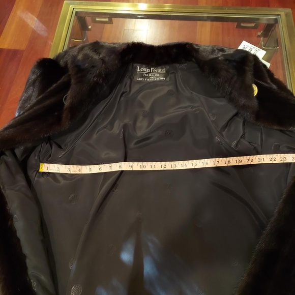 Full length mink coat. - Picture 9 of 13